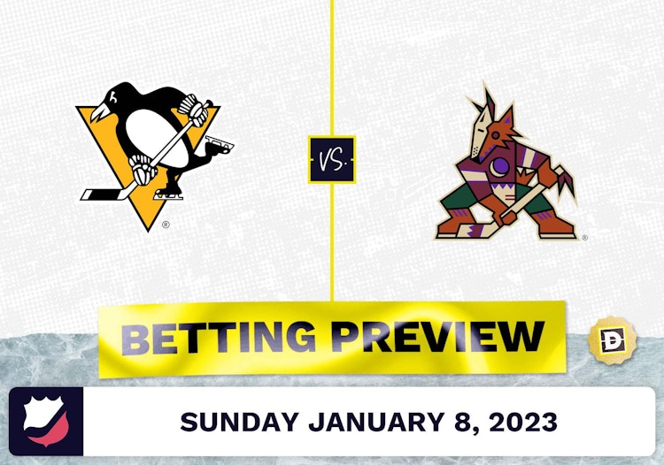 Penguins vs. Coyotes Prediction and Odds - Jan 8, 2023