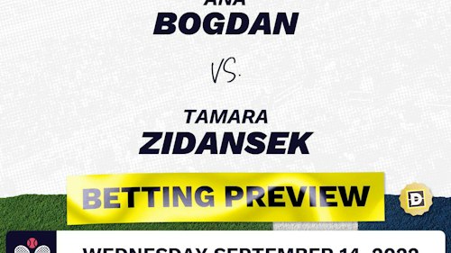 Ana Bogdan vs. Tamara Zidansek Predictions - Sep 14, 2022