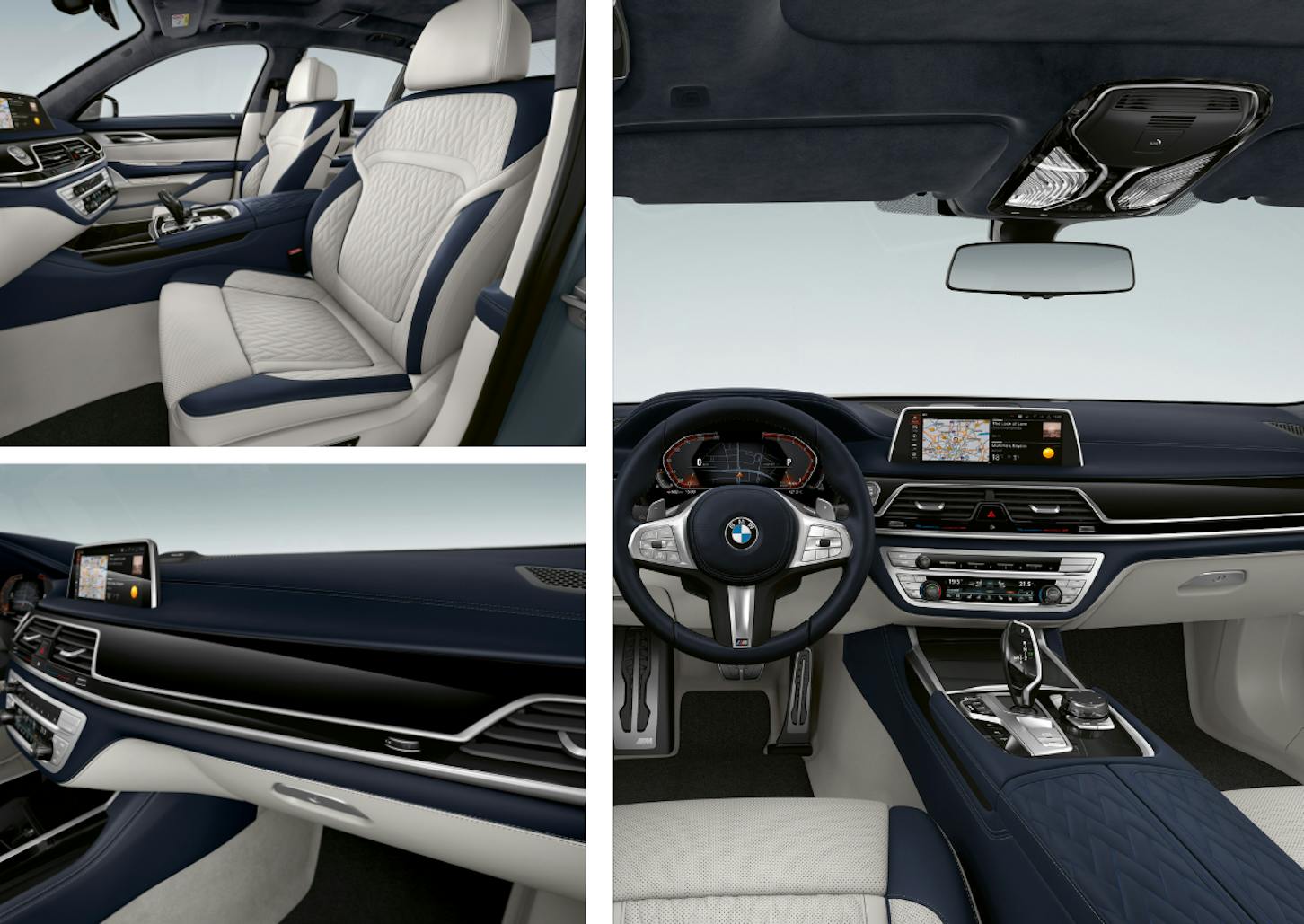 Das Interior der BMW 7er Limousine