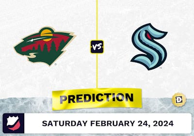 Minnesota Wild vs. Seattle Kraken Prediction, Odds, NHL Picks [2/24/2024]