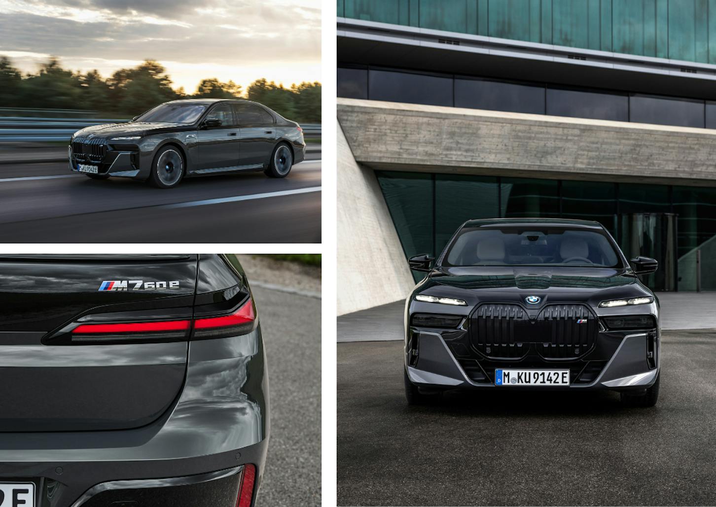 Das Exterior der BMW 7er Limousine