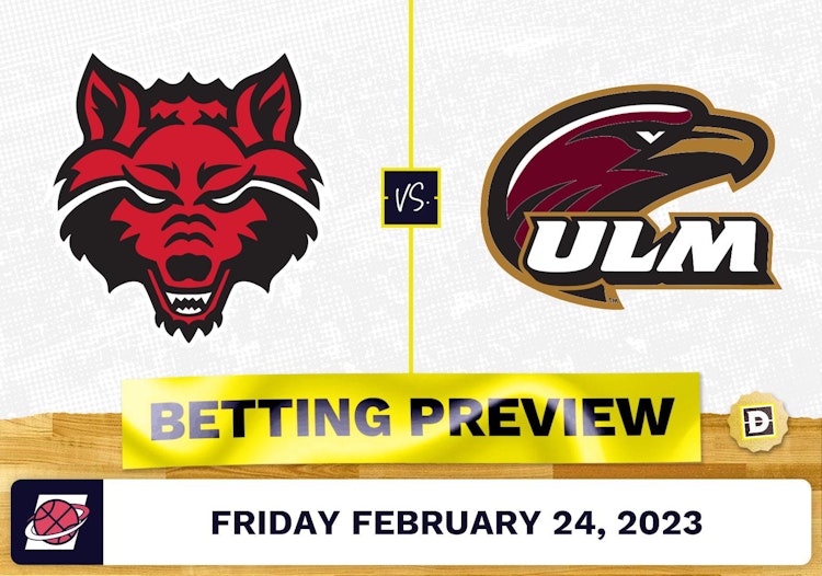 Arkansas State vs. Louisiana-Monroe CBB Prediction and Odds - Feb 24, 2023