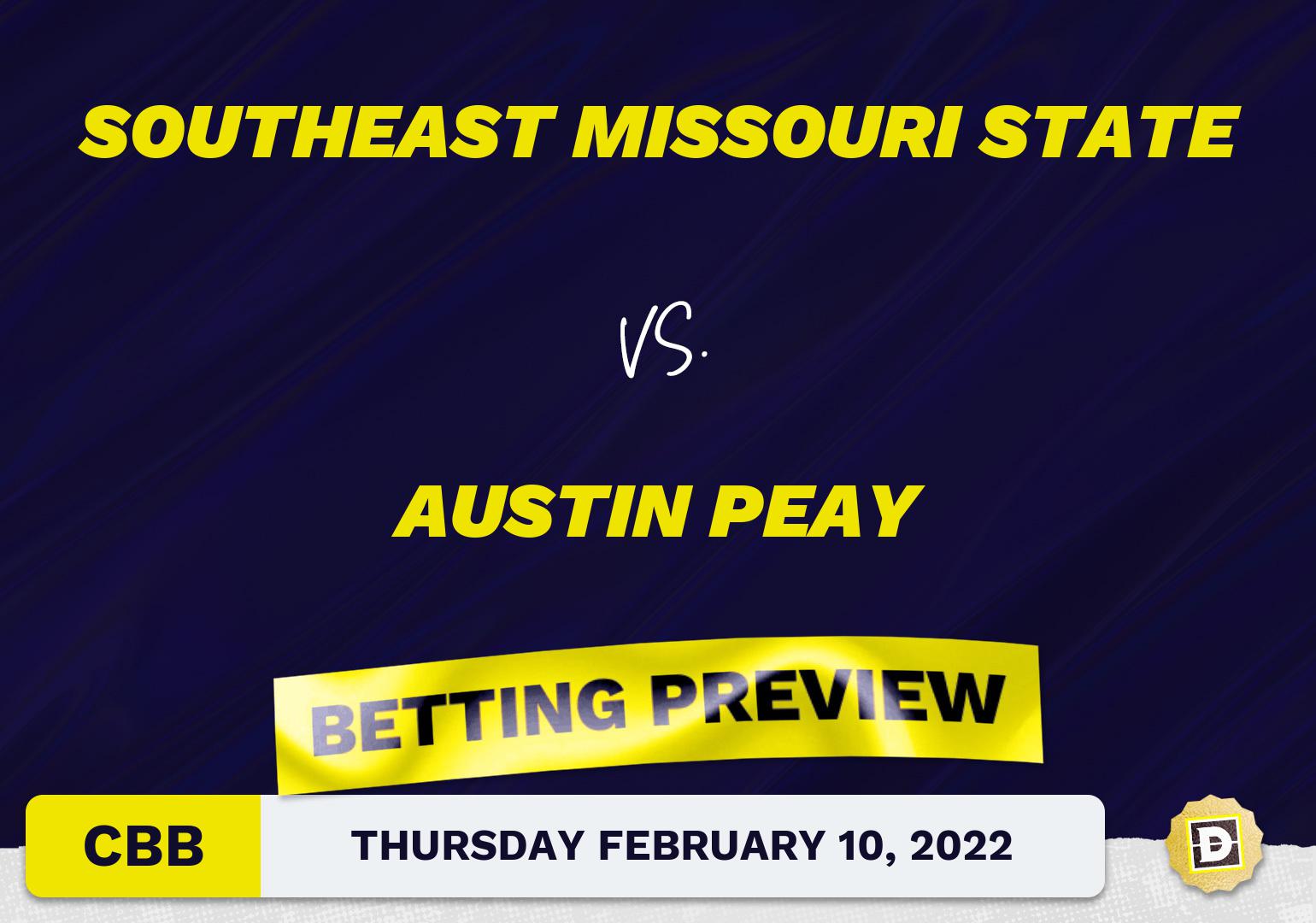 Southeast Missouri State vs. Austin Peay CBB Predictions and Odds - Feb 10, 2022