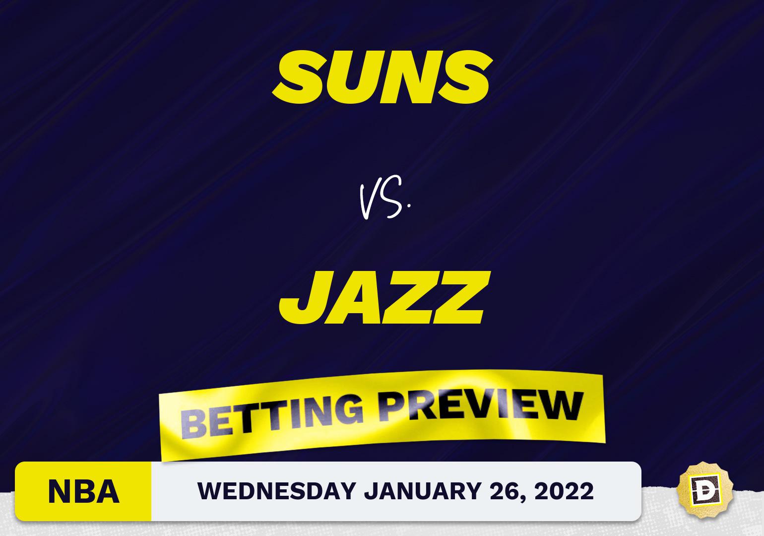 Suns vs. Jazz Predictions and Odds - Jan 26, 2022
