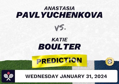 Anastasia Pavlyuchenkova vs. Katie Boulter Prediction, Odds, Picks for WTA Linz 2024