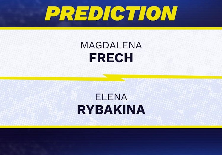 Magdalena Frech vs Elena Rybakina Tennis Prediction.