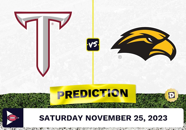 Troy State vs. Southern Miss CFB Prediction and Odds - November 25, 2023
