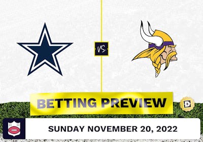 Cowboys vs. Vikings Week 11 Prediction and Odds - Nov 20, 2022