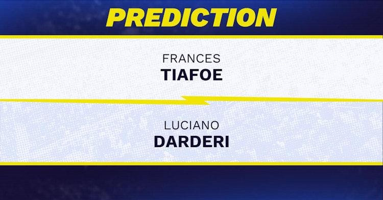 Frances Tiafoe vs Luciano Darderi Tennis Prediction.