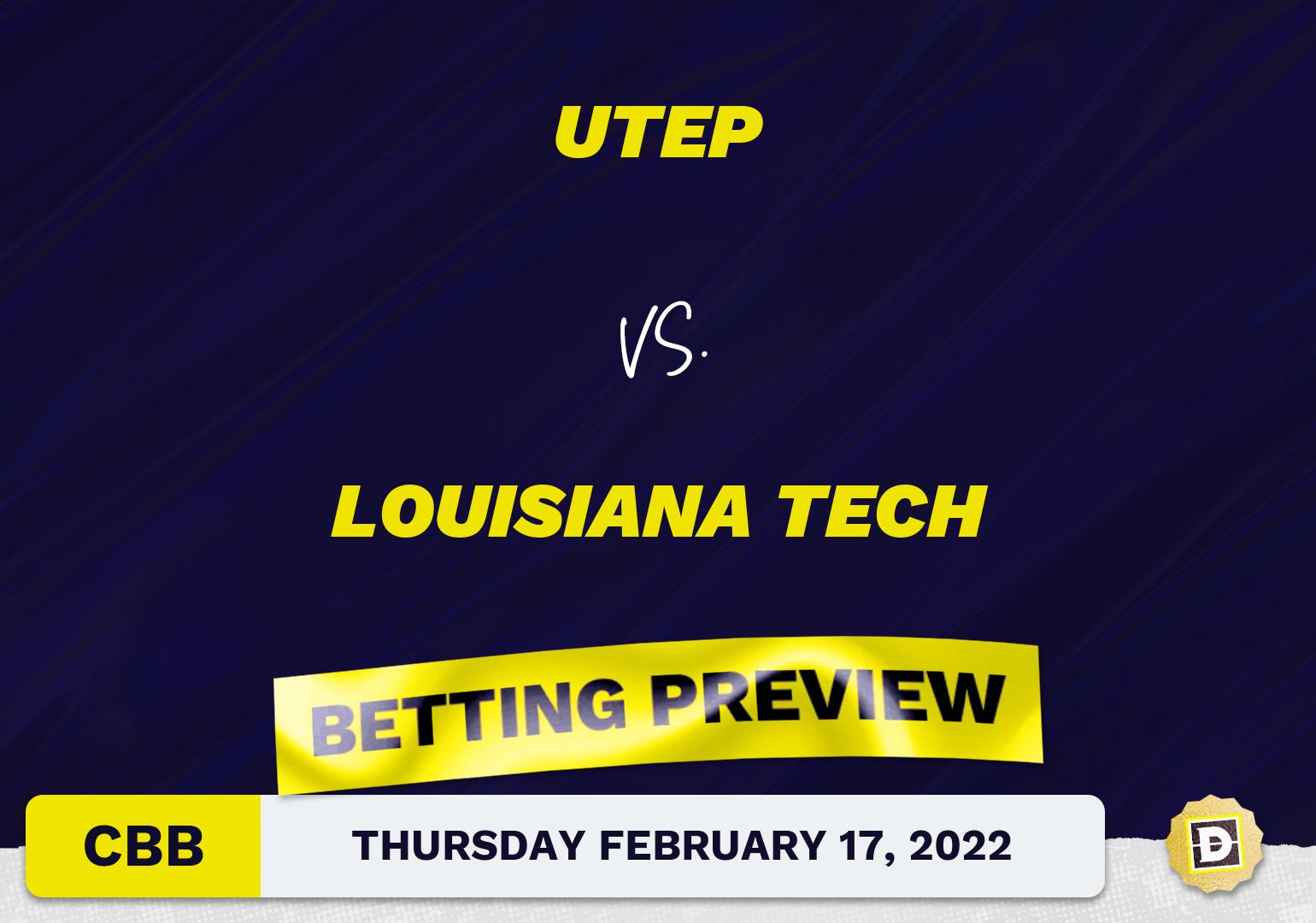 UTEP vs. Louisiana Tech CBB Predictions and Odds - Feb 17, 2022