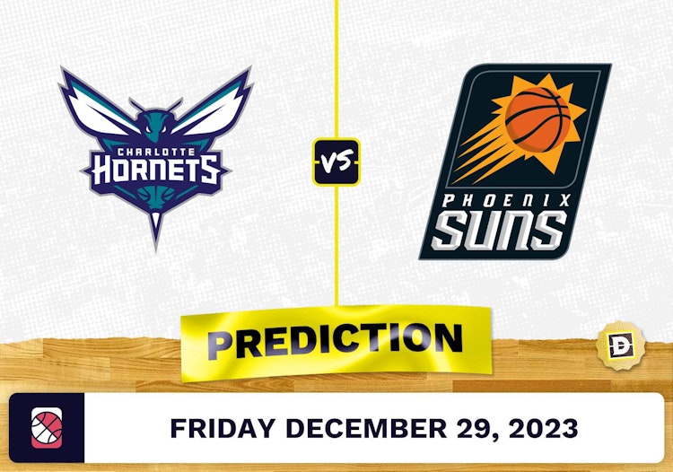 Charlotte Hornets vs. Phoenix Suns Prediction, Odds, NBA Picks  [12/29/2023]
