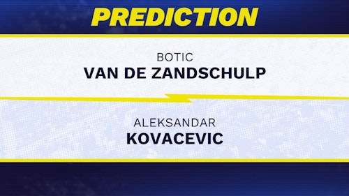 Botic Van de Zandschulp vs. Aleksandar Kovacevic prediction, odds, picks for ATP Italian Open 2026