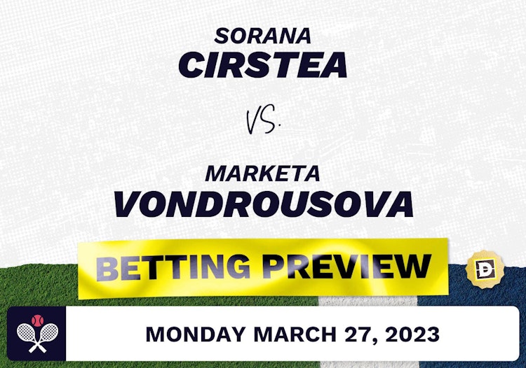 Sorana Cirstea vs. Marketa Vondrousova Predictions - Mar 27, 2023