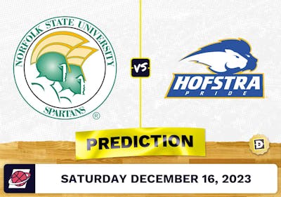 Norfolk State vs. Hofstra Prediction, Odds, Picks for College Basketball Saturday [12/16/2023]