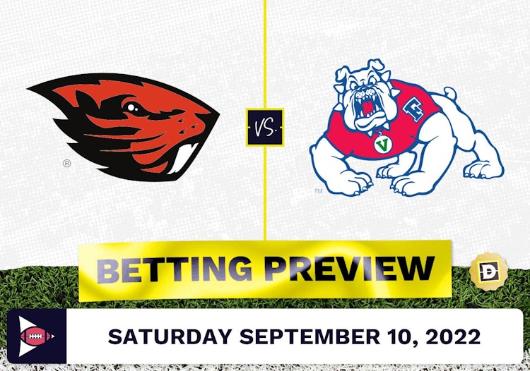 Oregon State vs. Fresno State CFB Prediction and Odds - Sep 10, 2022