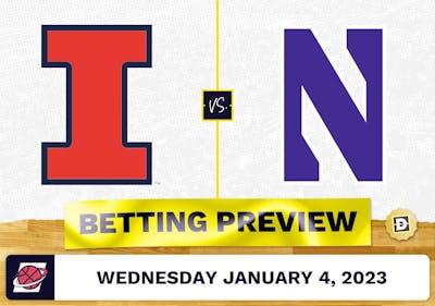 Illinois vs. Northwestern CBB Prediction and Odds - Jan 4, 2023