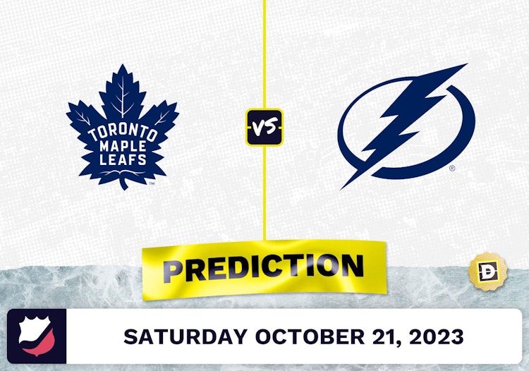 Maple Leafs vs. Lightning Prediction and Odds - October 21, 2023