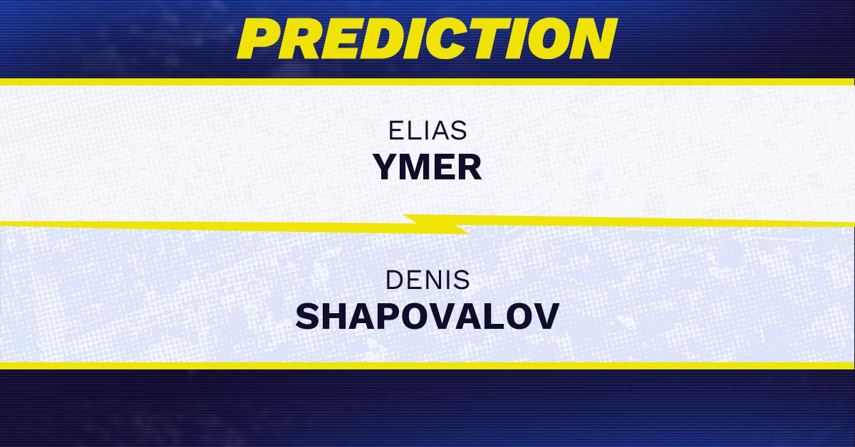 Elias Ymer vs. Denis Shapovalov prediction, odds, picks for ATP Stockholm Open 2025