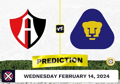 Atlas vs. Pumas UNAM Prediction, Odds, Liga MX Picks [2/14/2024]