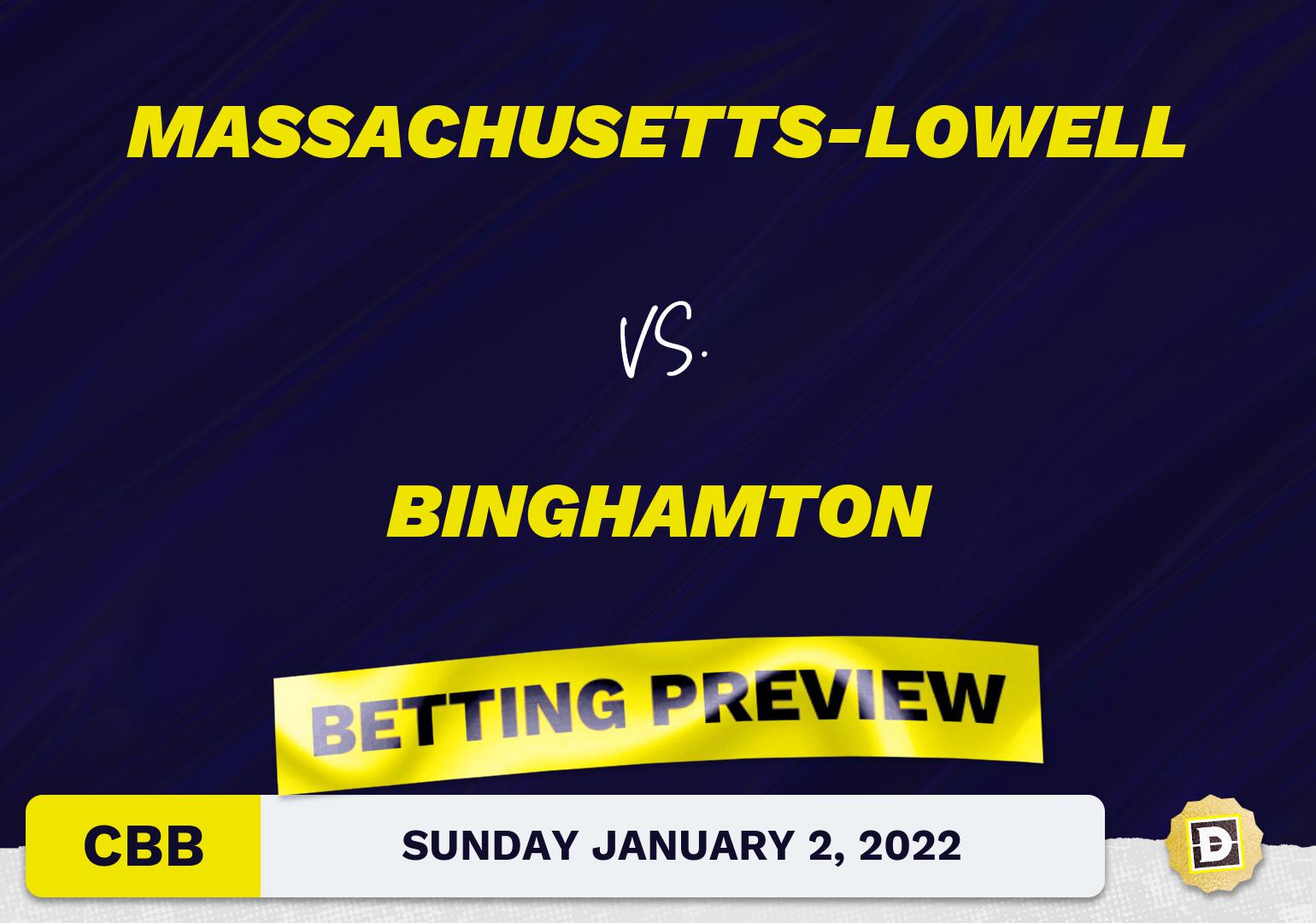 Massachusetts-Lowell vs. Binghamton CBB Predictions and Odds - Jan 2, 2022