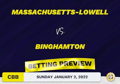 Massachusetts-Lowell vs. Binghamton CBB Predictions and Odds - Jan 2, 2022