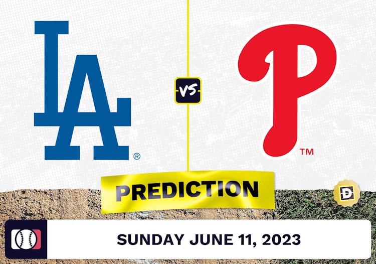 Dodgers vs. Phillies Prediction for MLB Sunday [6/11/2023]