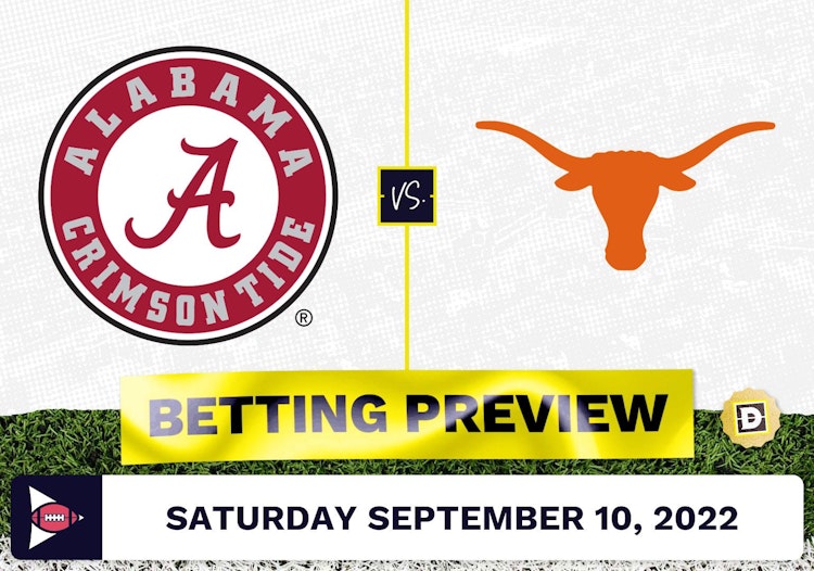 Alabama vs. Texas CFB Prediction and Odds - Sep 10, 2022