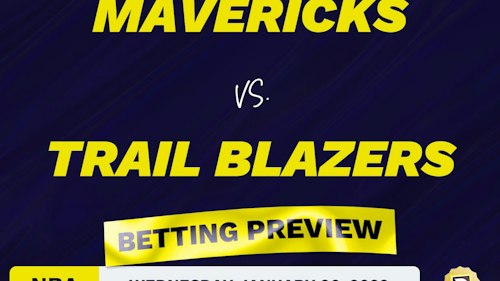 Mavericks vs. Trail Blazers Predictions and Odds - Jan 26, 2022