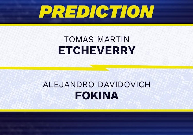 Tomas Etcheverry vs Alejandro Davidovich Fokina Tennis Prediction.