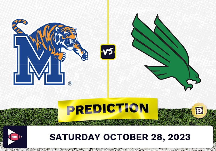 Memphis vs. North Texas CFB Prediction and Odds October 28, 2023