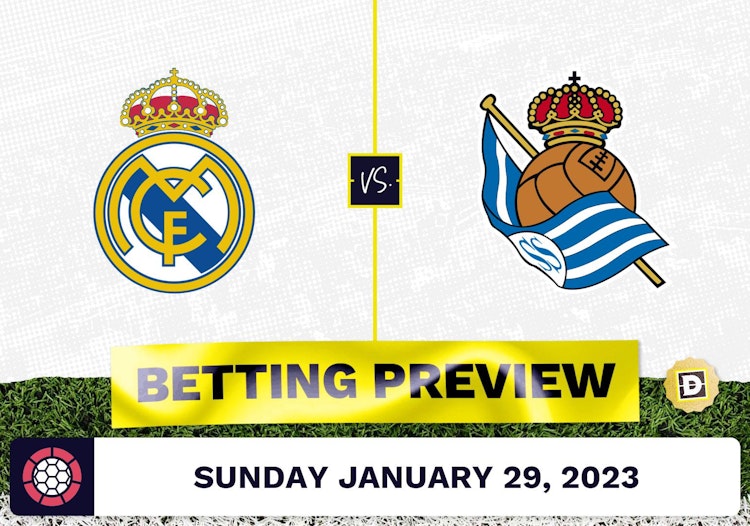 Real Madrid vs. Real Sociedad Prediction and Odds - Jan 29, 2023