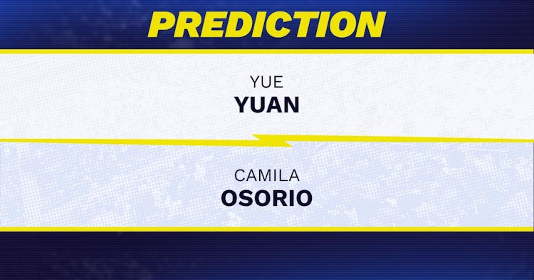 Yue Yuan vs Camila Osorio Tennis Prediction.