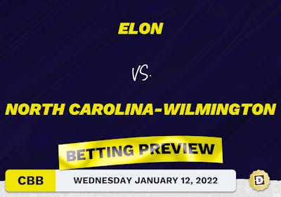 Elon vs. North Carolina-Wilmington CBB Predictions and Odds - Jan 12, 2022