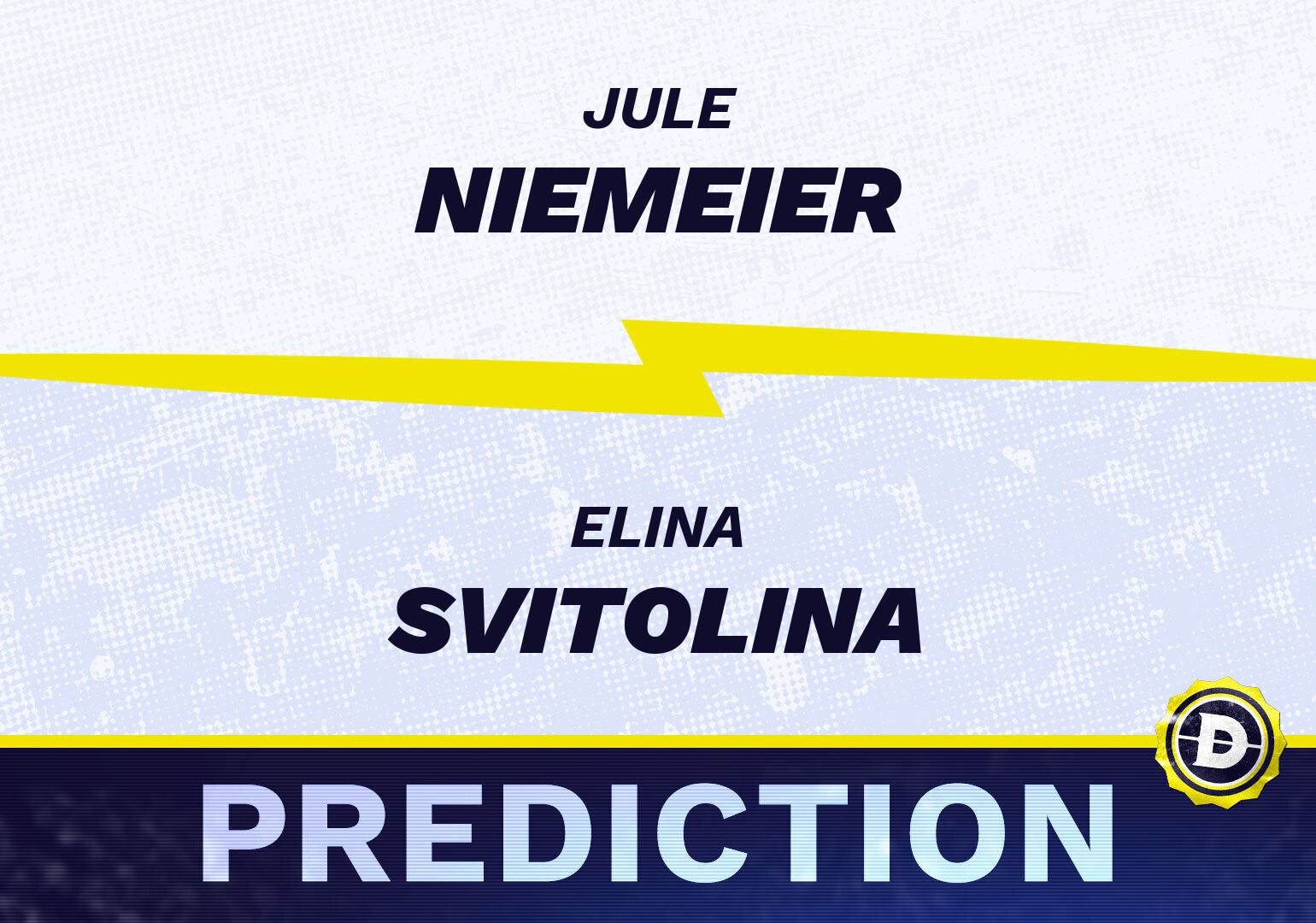Jule Niemeier vs. Elina Svitolina Prediction, Odds, Picks for Wimbledon 2024