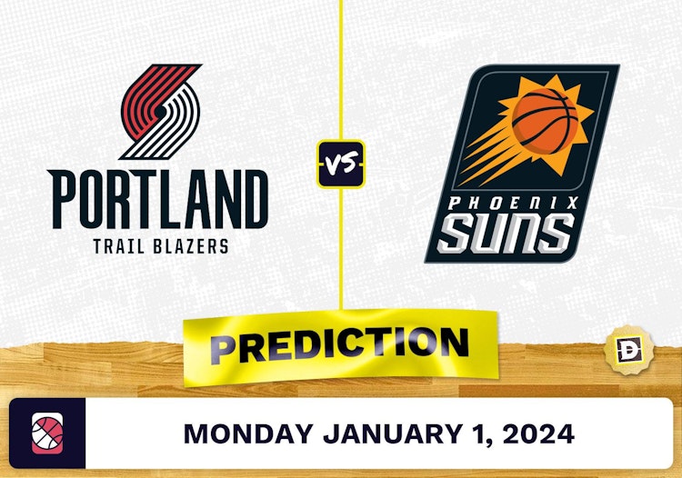 Portland Trail Blazers vs. Phoenix Suns Prediction, Odds, NBA Picks  [1/1/2024]