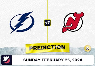 Tampa Bay Lightning vs. New Jersey Devils Prediction, Odds, NHL Picks [2/25/2024]