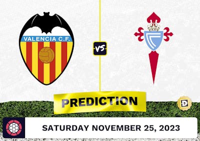 Valencia vs. Celta Vigo Prediction and Odds - November 25, 2023