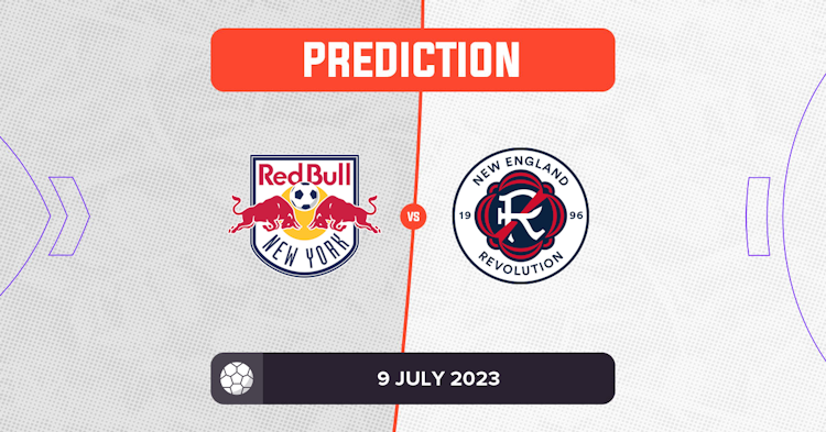 New Jersey, Harrison, USA. 9th July, 2023. (SPO) 2023 MLS Regular Season:  NY Red Bulls vs New England Revolution. July 08, 2023. Harrison, New Jersey,  USA: Soccer match between NY Red Bulls