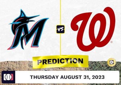 Marlins vs. Nationals Prediction for MLB Thursday [8/31/2023]