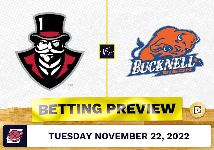 Austin Peay vs. Bucknell CBB Prediction and Odds - Nov 22, 2022