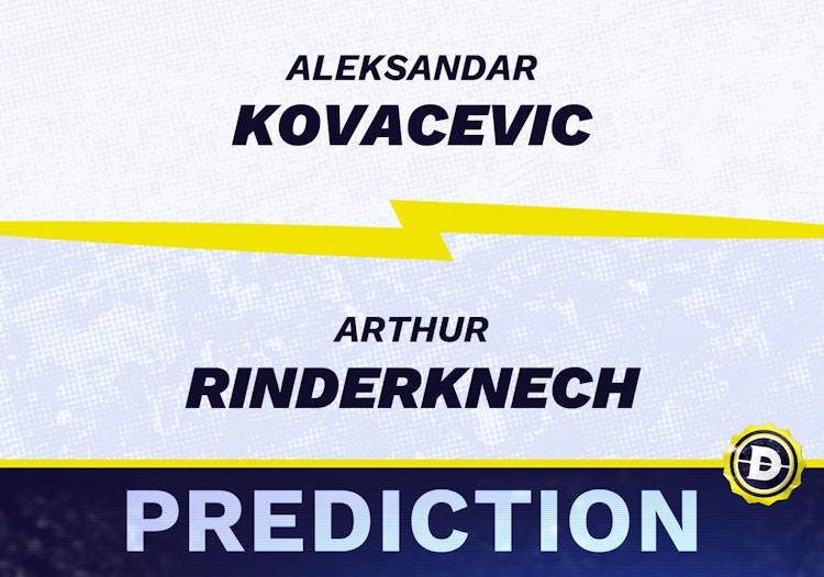 Aleksandar Kovacevic vs. Arthur Rinderknech Prediction, Odds, Picks for ATP Hall of Fame Open (Newport) 2024