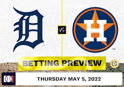 Tigers vs. Astros Prediction and Odds - May 5, 2022