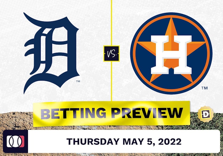 Tigers vs. Astros Prediction and Odds - May 5, 2022