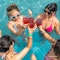 Laid back ambient and the perfect setting to make new friends!