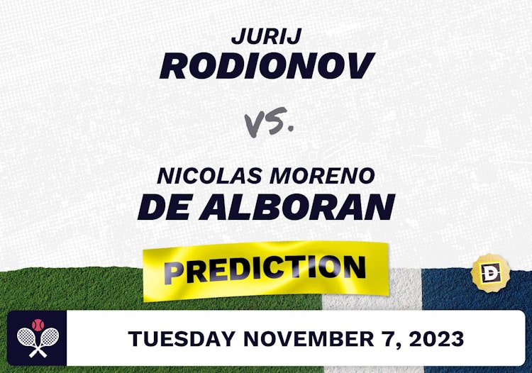 Jurij Rodionov vs. Nicolas Moreno de Alboran Prediction - ATP Sofia 2023