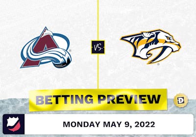 Avalanche vs. Predators Prediction and Odds - May 9, 2022
