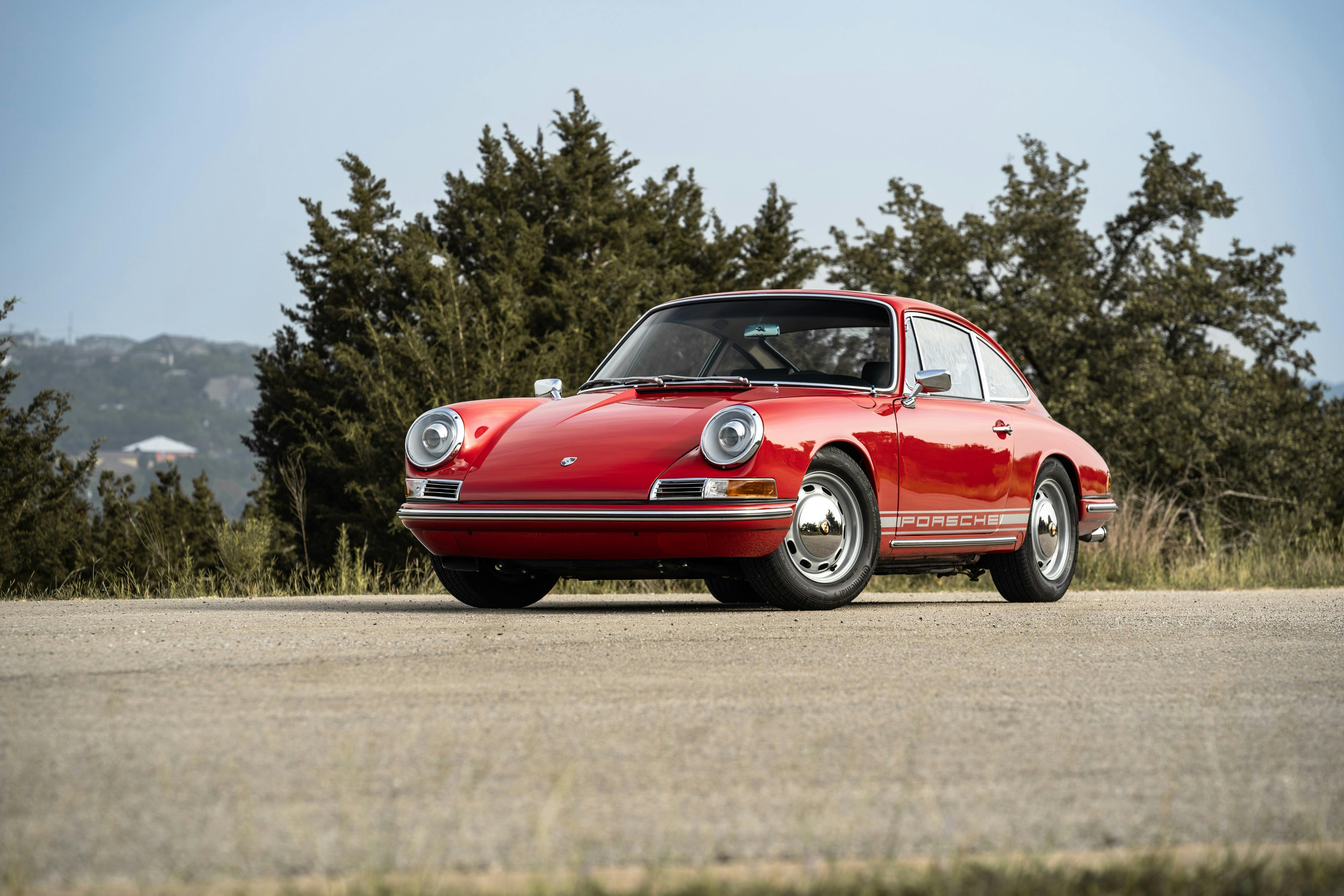 3.0L swapped 1967 Porsche 912 Coupe in Dripping Springs, TX.