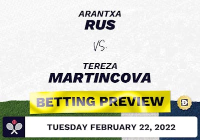 Arantxa Rus vs. Tereza Martincova Predictions - Feb 22, 2022