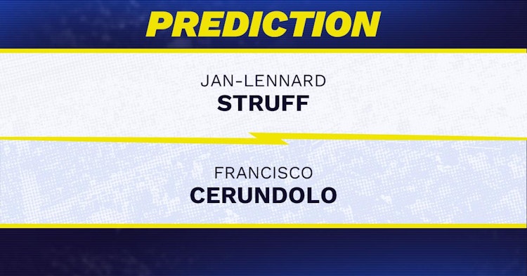 Jan-Lennard Struff vs Francisco Cerundolo Tennis Prediction.