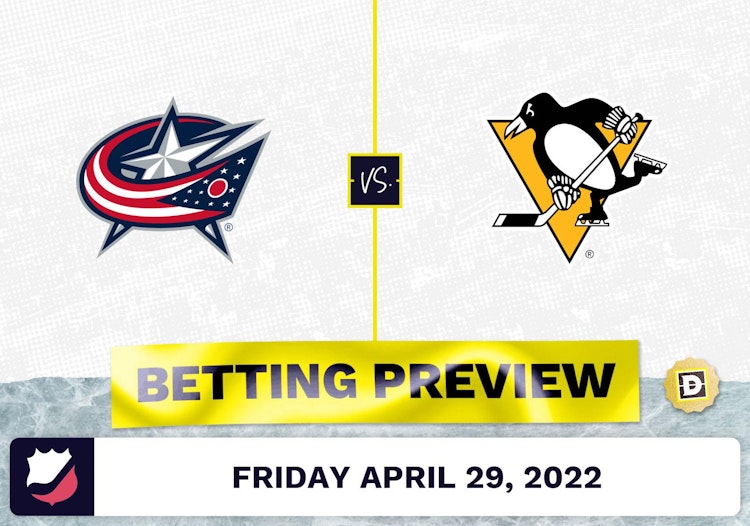 Blue Jackets vs. Penguins Prediction and Odds - Apr 29, 2022